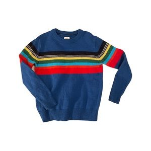 Gap Kids Gender Neutral Multi-Stripe Sweater sz S